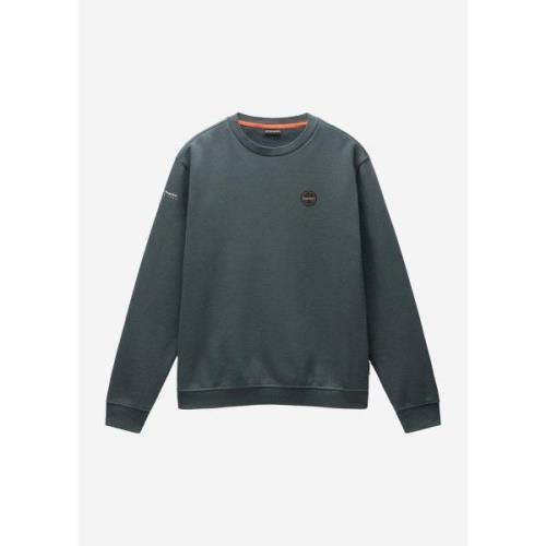 Trui Napapijri Badge crewneck sweater