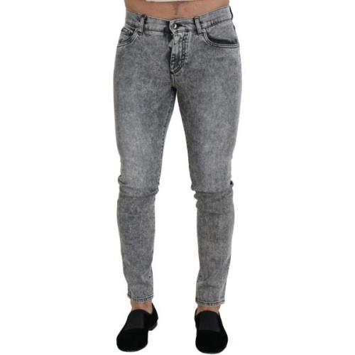 Broek D&amp;G Slim Fit Jeans voor heren grijs PAN73359