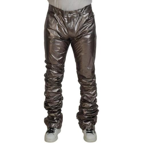 Broek D&amp;G Metallic nylon stretchbroek