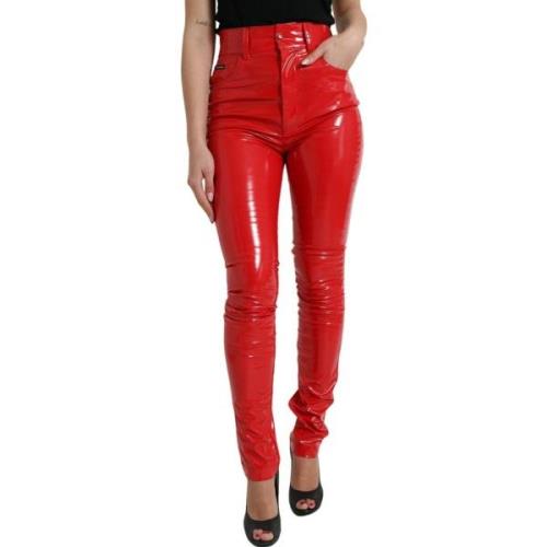 Broek D&amp;G Skinny broek met hoge taille