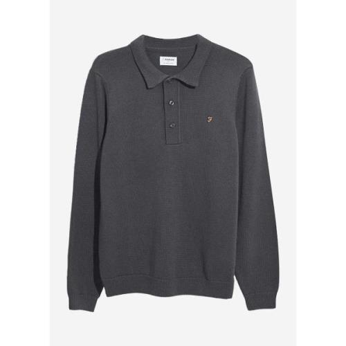 T-shirt Farah Sweater hamlet knit ls polo