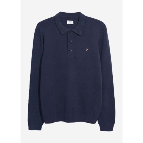 T-shirt Farah Sweater hamlet knit ls polo