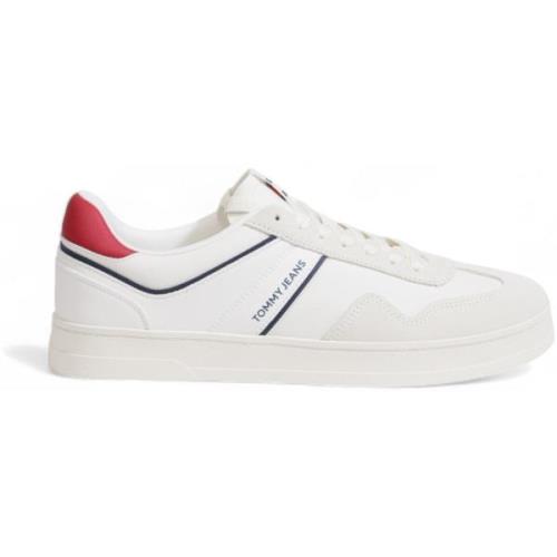 Sneakers Tommy Hilfiger Witte leren vetersneakers