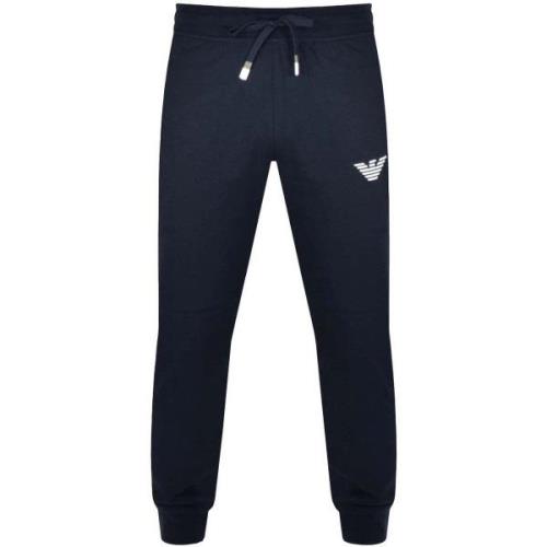 Trainingsbroek Emporio Armani Lounge Logo Joggers Navy