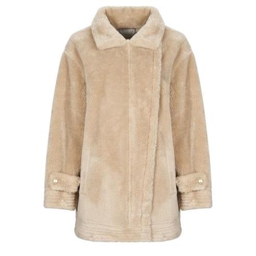 Mantel Guess LS ELISABETTA SHEARLING COAT