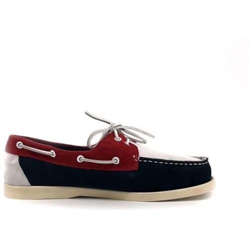 Bootschoenen Duca Di Morrone Santiago - Suede Red/Blue