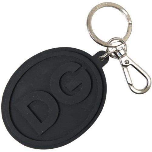 Sleutelhanger D&amp;G Messing metalen sleutelhanger met DG Logo