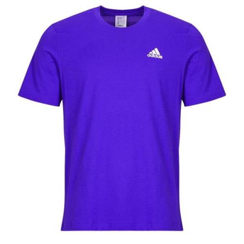 T-shirt Korte Mouw adidas Essentials Single Jersey Embroidered Small L...