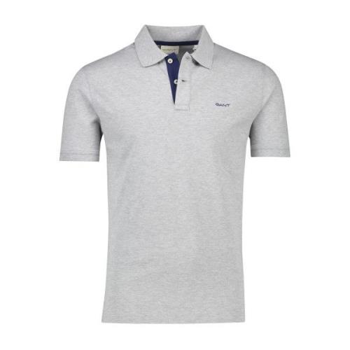 Polo Shirt Korte Mouw Gant Regular Fit Contrast Pique Rugger Polo