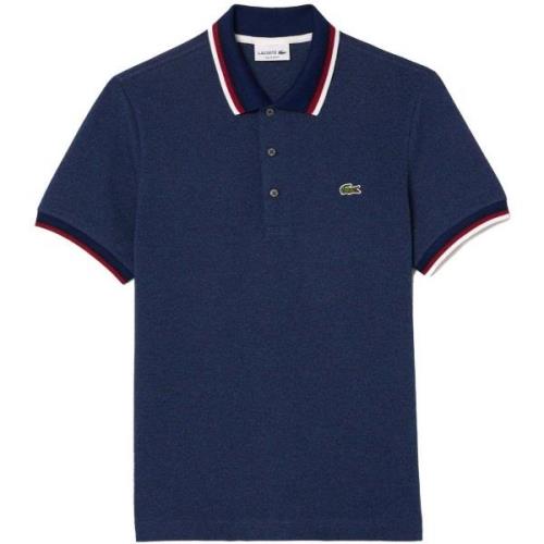 T-shirt Lacoste Regular Fit Stretch Mini Piqué Polo Shirt Blue Chine