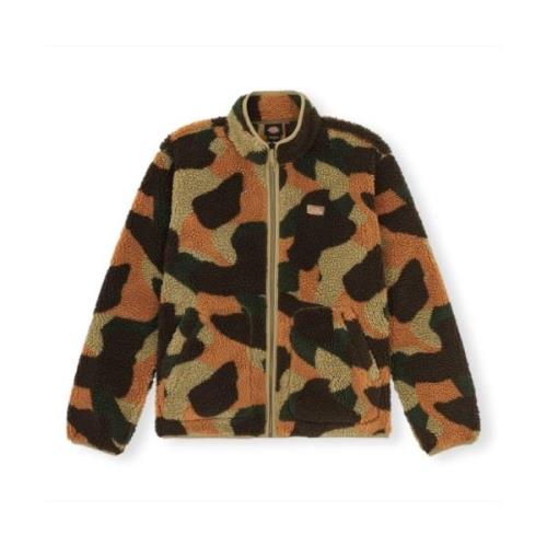 Mantel Dickies Mount Hope Camo Fleece - Military Green