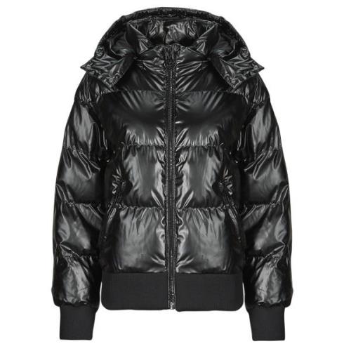 Donsjas Guess BICE METALLIC HOODIE PUFFER