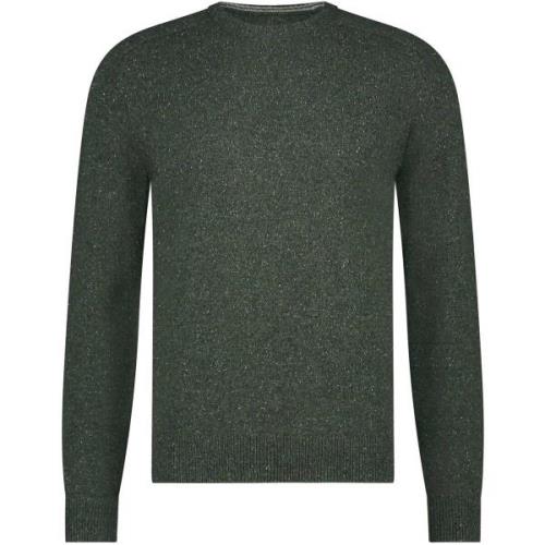 Sweater State Of Art Trui Donegal Melange Donkergroen