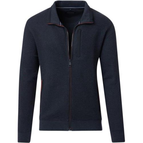 Sweater Casa Moda Vest Zip Navy