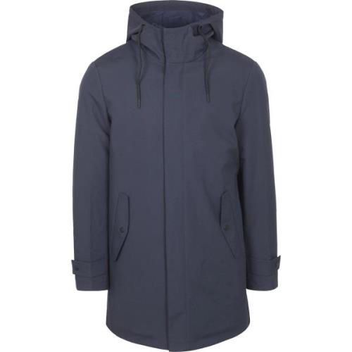 Trainingsjack Suitable Jas Hood Tech Navy