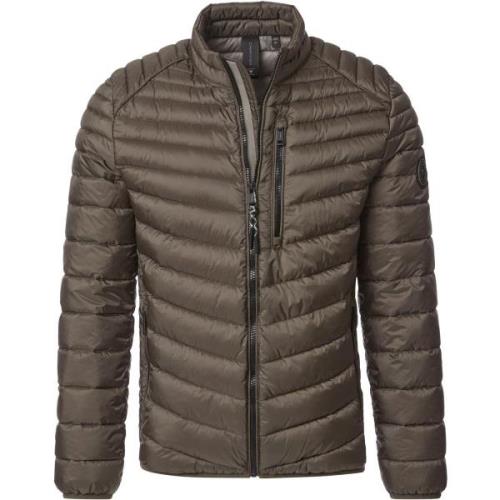 Trainingsjack Casa Moda Jas Puffer Taupe