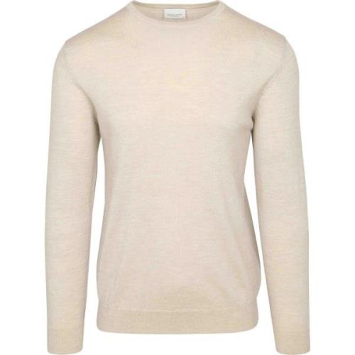 Sweater Profuomo Pullover Merinowol Ecru