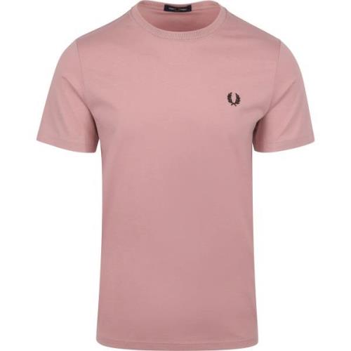 T-shirt Fred Perry T-Shirt Oud Roze