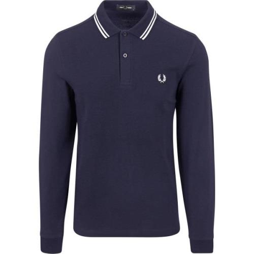 Sweater Fred Perry Longsleeve Polo Navy 238