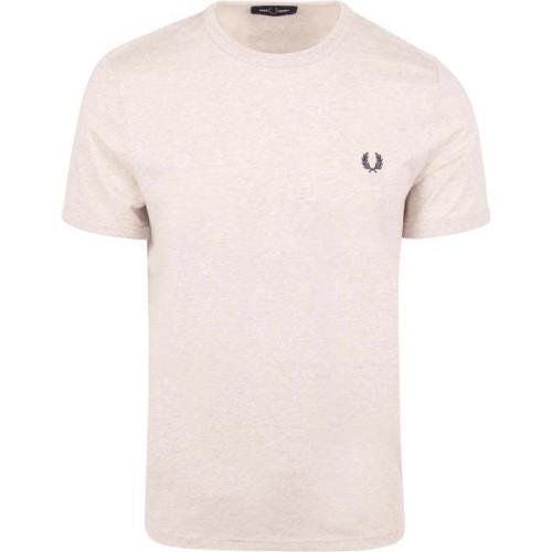 T-shirt Fred Perry Ringer T-Shirt Beige X23