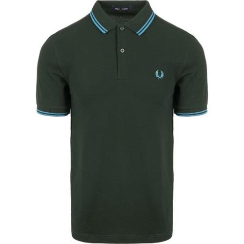 T-shirt Fred Perry Polo M3600 Donkergroen W64