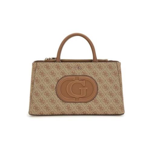 Handtas Guess Eco Mietta Small Society Satchel