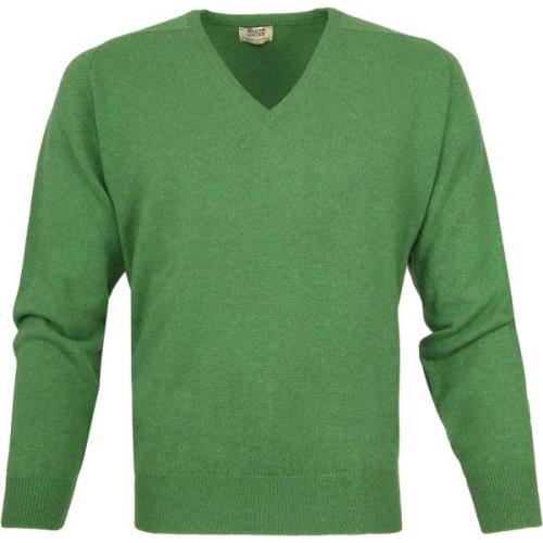 Sweater William Lockie V Watercress