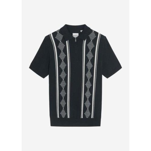 T-shirt Ben Sherman Argyle jacquard polo