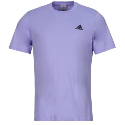 T-shirt Korte Mouw adidas Essentials Single Jersey Embroidered Small L...