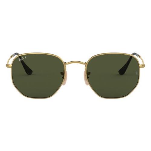 Zonnebril Ray-ban Occhiali da Sole Hexagonal RB3548N 001/58 Polarizzat...