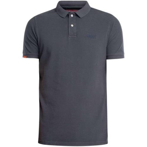 Polo Shirt Korte Mouw Superdry Vintage vernietigen poloshirt