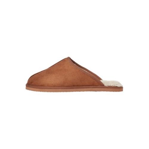 Instappers Jack &amp; Jones Jfwdudely Microfiber Slipper Almond