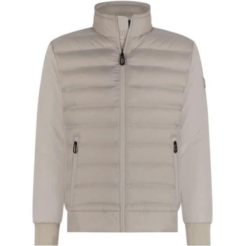 Trainingsjack State Of Art Jas Puffed Beige