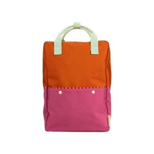 Rugzak Sticky Lemon Colourblocking Backpack - Gravel Orange