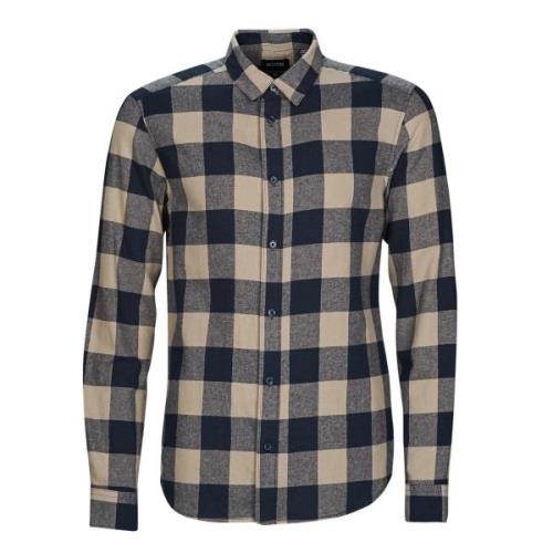 Overhemd Lange Mouw Only &amp; Sons ONSGUDMUND LIFE LS CHECKED SHIRT