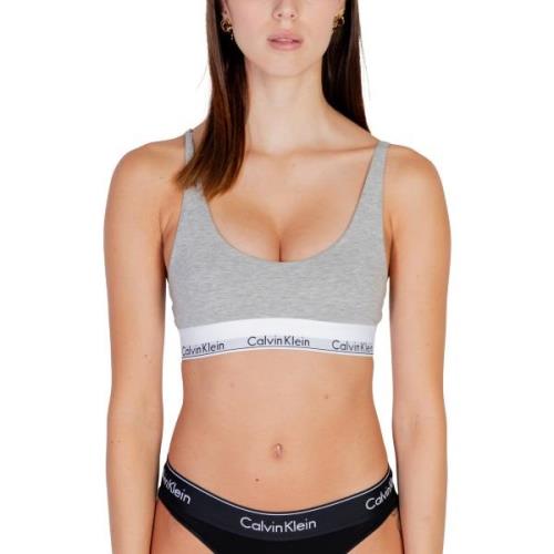 Voorgevormde bh Calvin Klein Jeans LIGHTLY LINED BRALETTE 000QF7586E