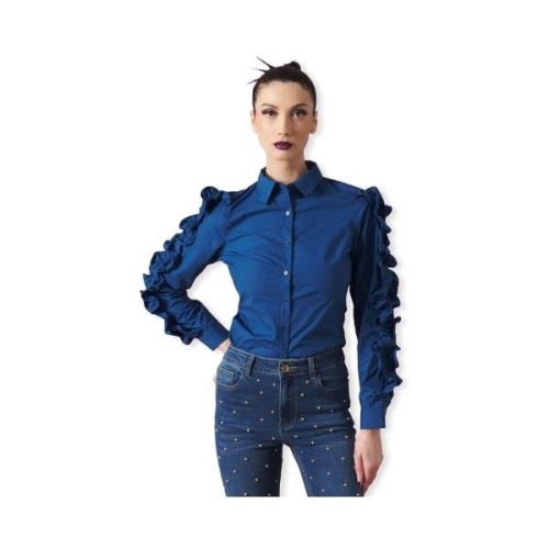 Blouse Minueto Top Blue Maar - Blue