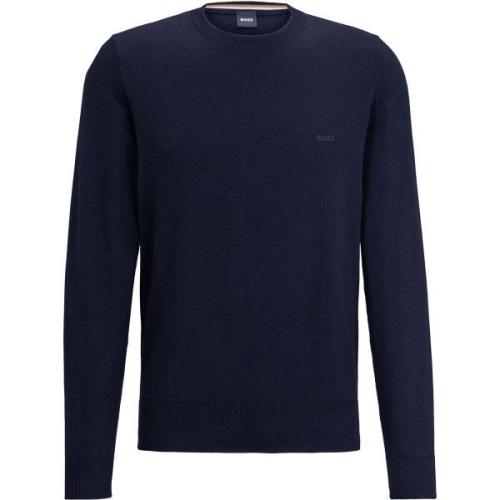 Sweater BOSS Pullover Pacas Navy