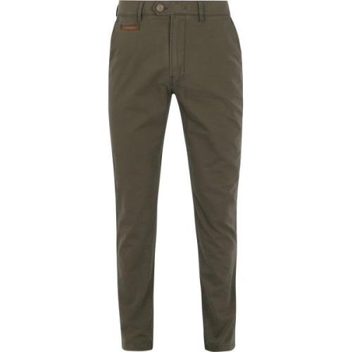 Broek Atelier Gardeur Chino Benny 3 Olijfgroen