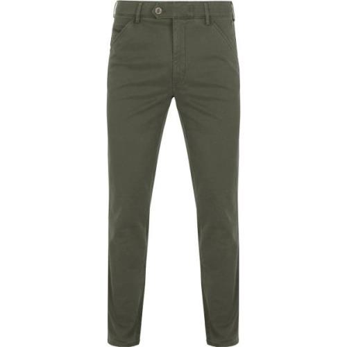 Broek Meyer Chicago Chino Olijfgroen