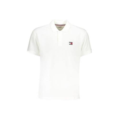 T-shirt Tommy Hilfiger Essential Polo Shirt voor heren wit