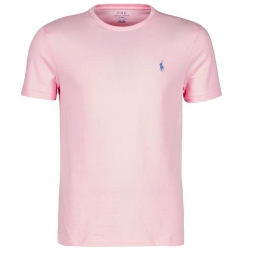 T-shirt Korte Mouw Polo Ralph Lauren T-SHIRT AJUSTE COL ROND EN COTON ...