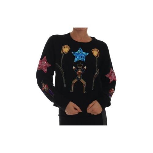 Sweater D&amp;G Kristallen kasjmier trui