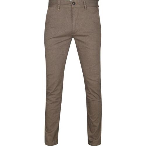 Broek BOSS Chino Slim Bruin