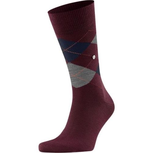 Socks Burlington Wol Edinburgh Rood 8435