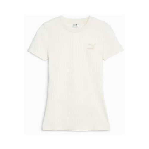 T-shirt Puma CLASSICS RIBBED SLIM