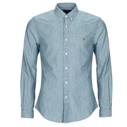 Overhemd Lange Mouw Polo Ralph Lauren CHEMISE COUPE SLIM EN DENIM