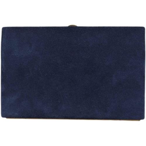 Handtasje D&amp;G Suede Clutch Blauw