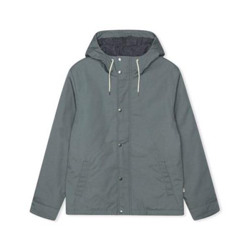 Mantel Rvlt Revolution Hooded Jacket 7311 - Dustblue