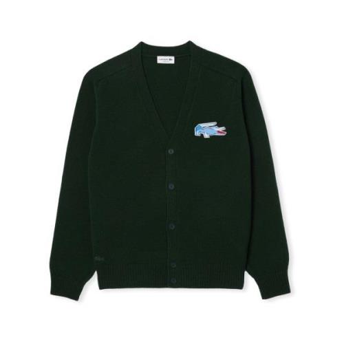 Mantel Lacoste Jacket AH3053 - Vert/Blanc